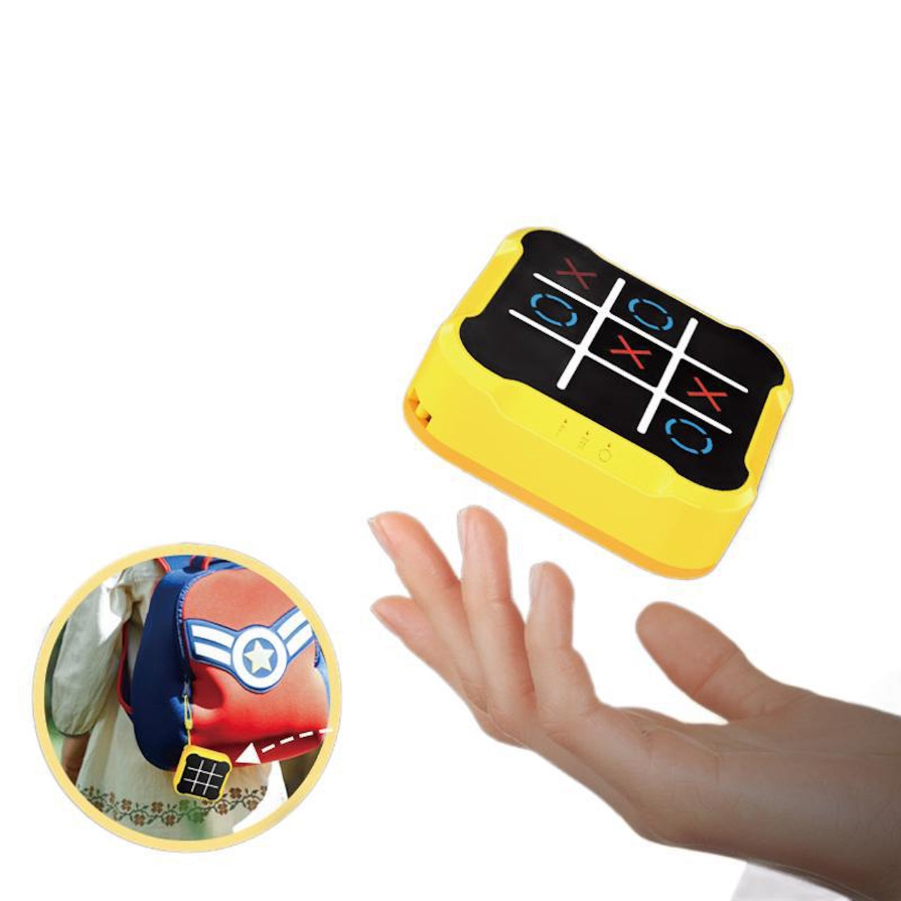 Electronic Tic Tac Toe Game โ 3-in-1 Light-Up Puzzle & Memory Toy for Kids
