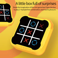 Electronic Tic Tac Toe Game โ 3-in-1 Light-Up Puzzle & Memory Toy for Kids