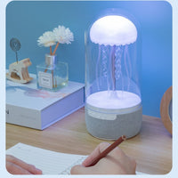 Jellyfish LED Mood Lamp – Bluetooth Speaker & Calming Light Display