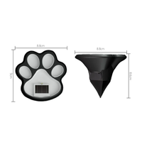 Solar Cat Paw Garden Lights – Eco-Friendly Lawn Glow for Night Charm