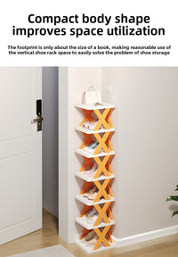 Slim Space-Saving Shoe Rack – Multi-Layer Storage Cabinet for Entryways & Dorms