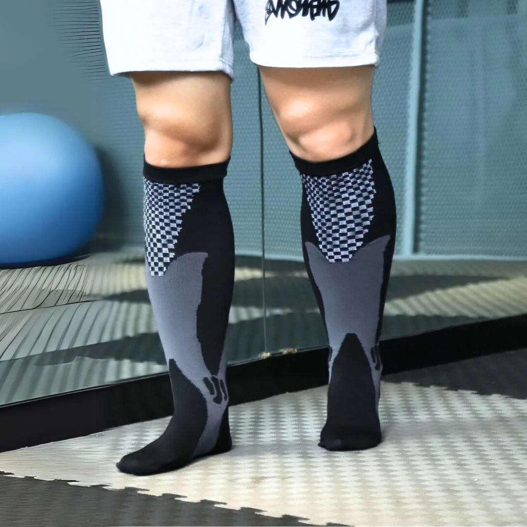 Performance Compression Sports Socks β All-Season Breathable Support