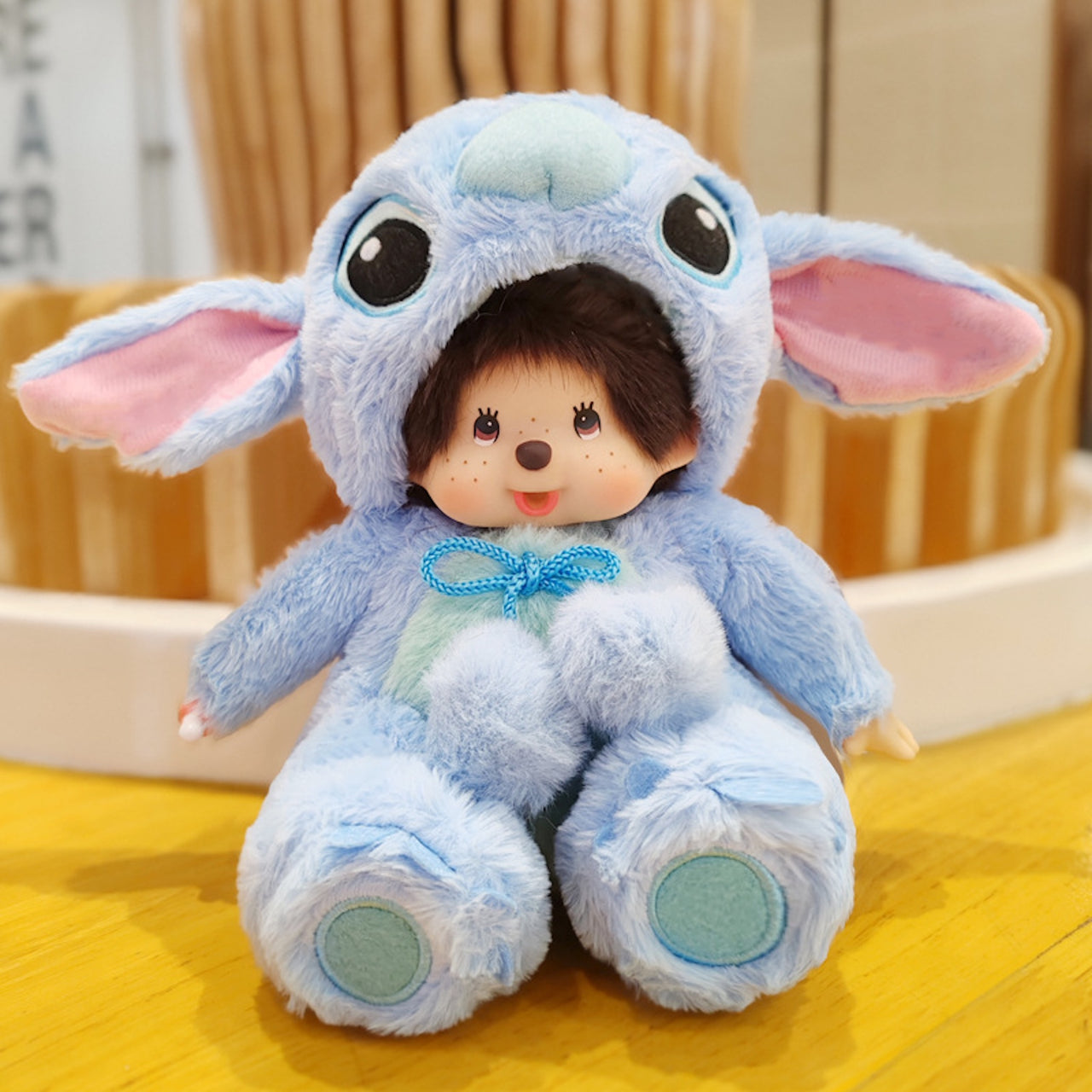 Stitch Costume Plush Doll โ 20cm Anime-Style Mengqiqi Toy