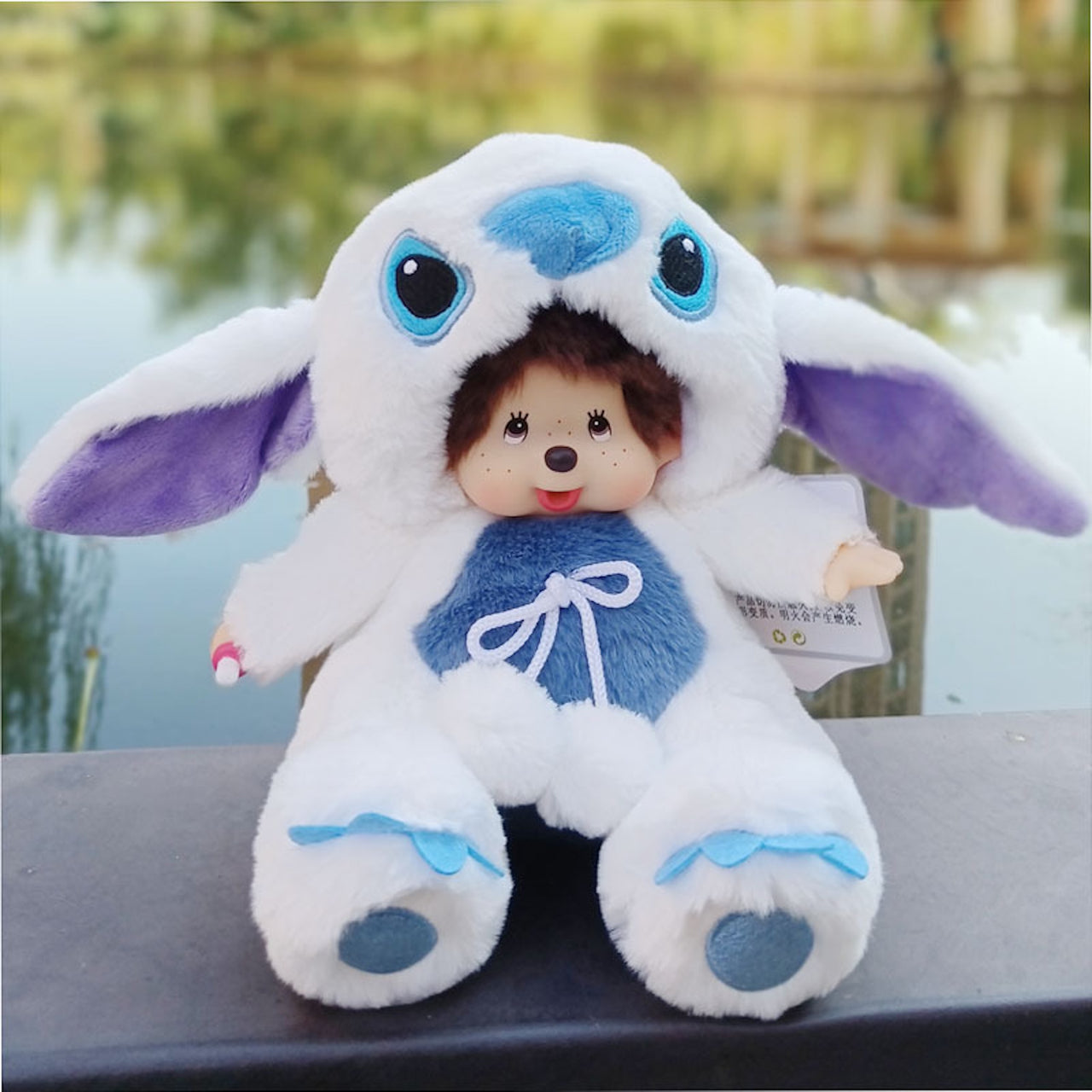 Stitch Costume Plush Doll โ 20cm Anime-Style Mengqiqi Toy