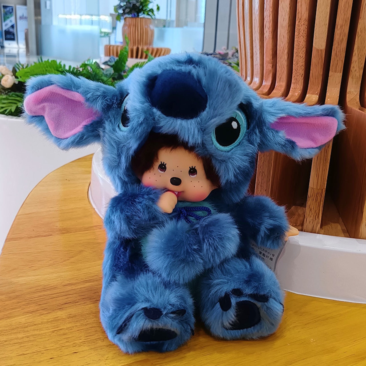Stitch Costume Plush Doll โ 20cm Anime-Style Mengqiqi Toy
