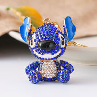 Luxury Sparkle Animal Keychain – Cute Bling Pendant
