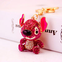 Luxury Sparkle Animal Keychain – Cute Bling Pendant