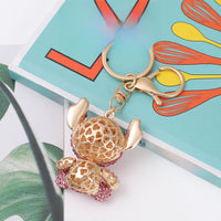 Luxury Sparkle Animal Keychain – Cute Bling Pendant