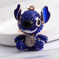 Luxury Sparkle Animal Keychain – Cute Bling Pendant