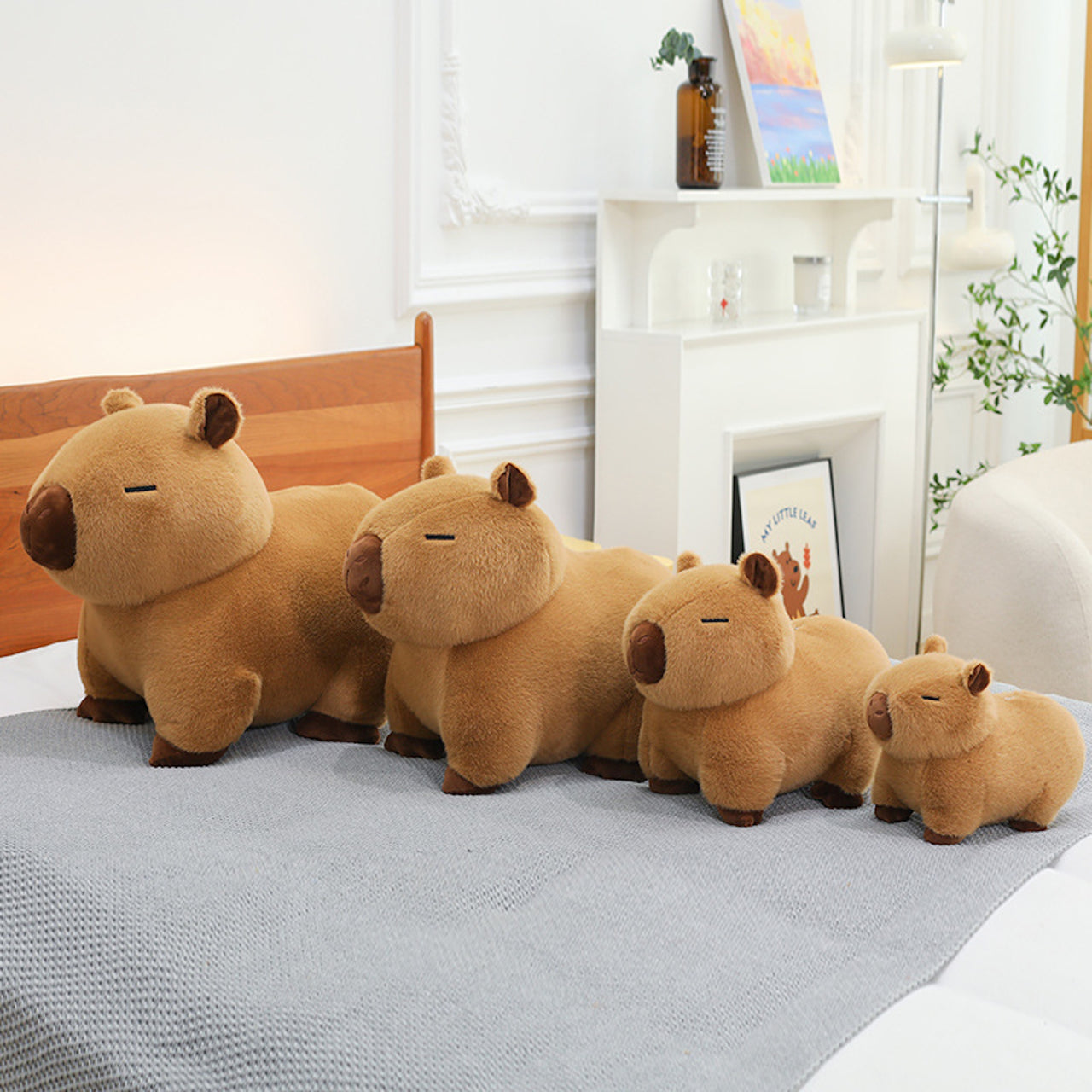 Ultra-Soft Capybara Plush Pillow – Huggable Kapibara Doll for Cuddles, Décor & Gifts
