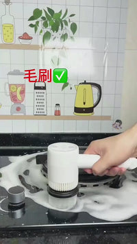 6-in-1 Electric Scrubber – Powerful Cordless Cleaner for Every Surface