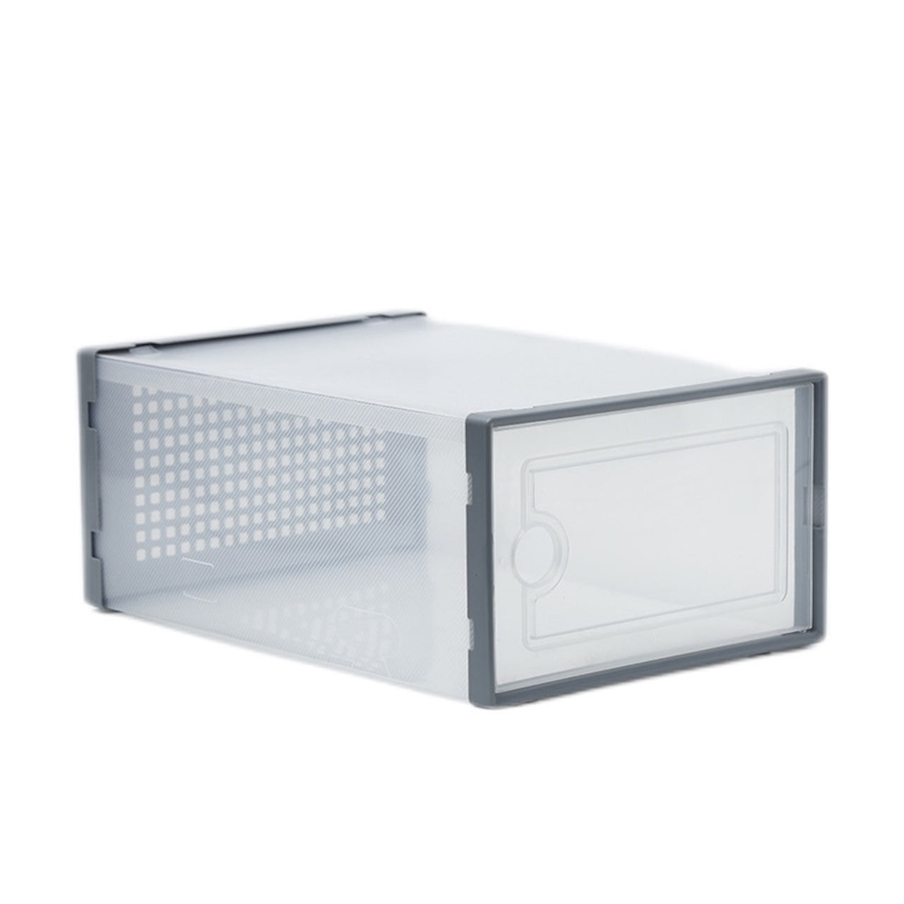 Clear Stackable Shoe Boxes – Space-Saving Storage with Front Door Access