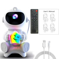 Astronaut Galaxy Projector with Bluetooth Speaker & Starry Lights
