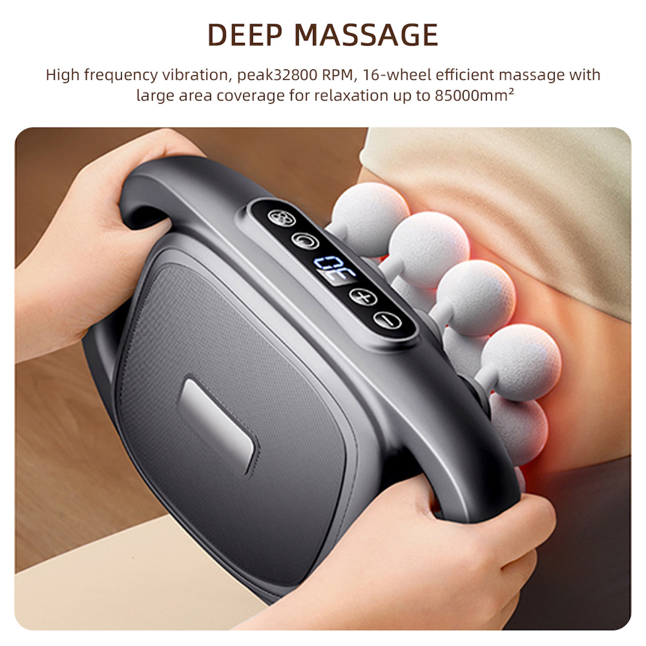 16-Head Electric Body Massager – Full Body Relief & Relaxation