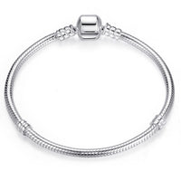 Classic Snake Chain Charm Bracelet – DIY-Friendly Base for Personalized Charm Stacking