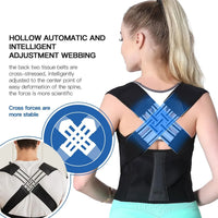Posture-Assist Back Wrap – Lightweight Daily Comfort Fit