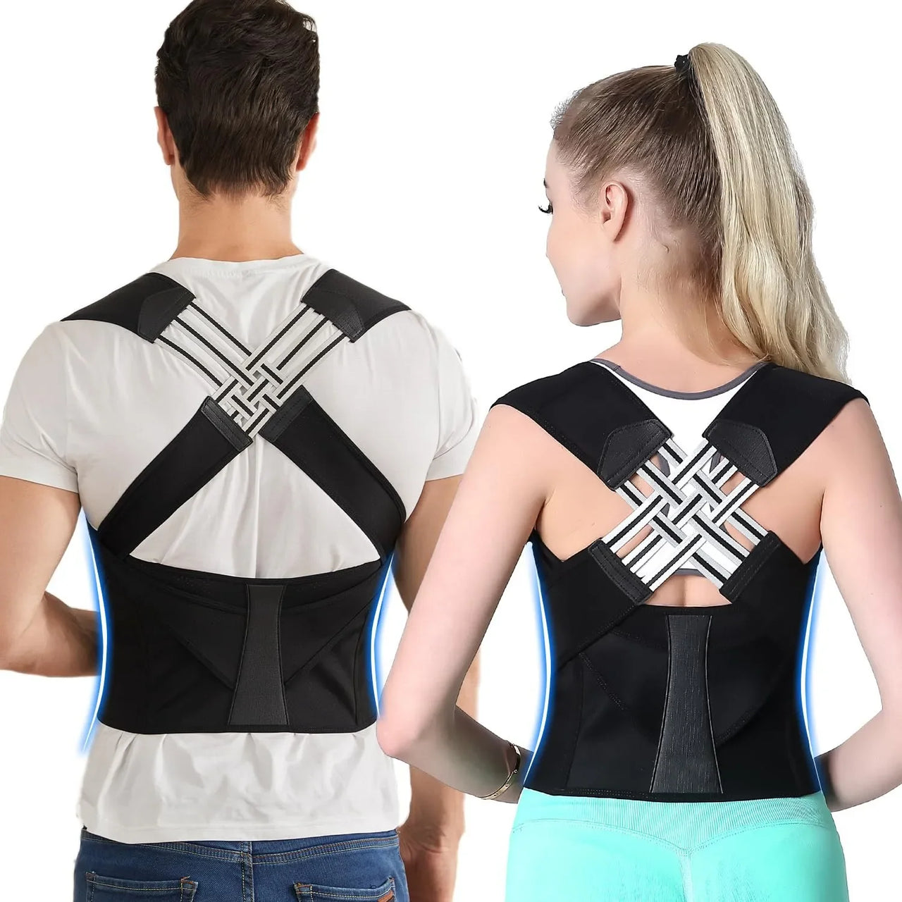 Posture-Assist Back Wrap – Lightweight Daily Comfort Fit