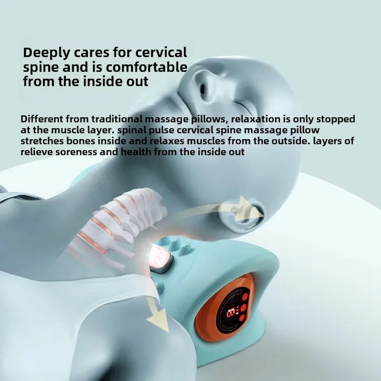 CerviRelief Smart Neck Massager – Relax & Unwind Anywhere