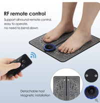 Smart EMS Foot Massager Mat – USB Pulse Therapy for Foot Relief