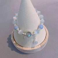 Moonlight Charm Bead Bracelets – Elegant Cat’s Eye & Butterfly-Inspired Glow