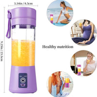 Mini USB Smoothie Blender – Portable Juicer for Travel & Gym Use