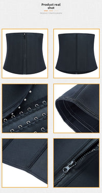 Neoprene Sweat Waist Trainer Belt – Belly-Tightening Fitness Wrap for Workouts & Fat Burn