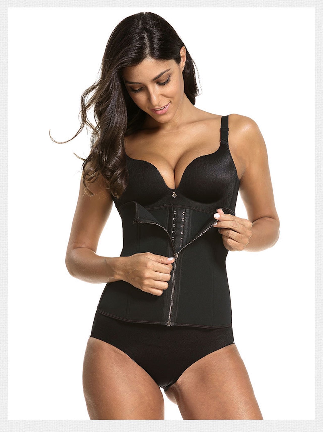 Neoprene Sweat Waist Trainer Belt – Belly-Tightening Fitness Wrap for Workouts & Fat Burn