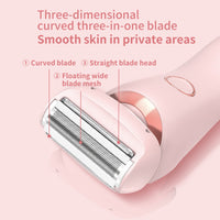 Double-Head Electric Hair Remover – Waterproof Shaver for Women’s Body & Bikini