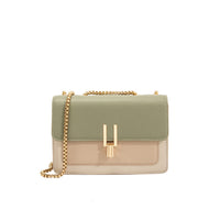 Mori Contrast Chain Crossbody Bag – Elegant Day-to-Night Shoulder Purse