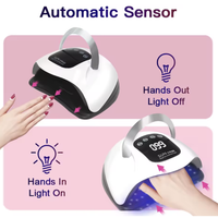 SUN X19 MAX UV LED Nail Lamp – 320W Fast Gel Dryer
