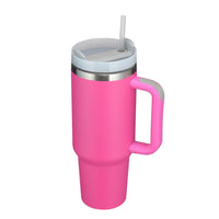 MegaGrip 40oz Tumbler – Insulated Stainless Steel Cup with Straw & Handle