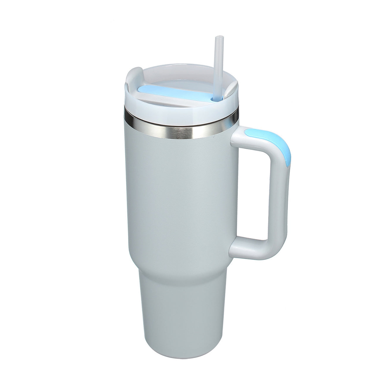 MegaGrip 40oz Tumbler – Insulated Stainless Steel Cup with Straw & Handle