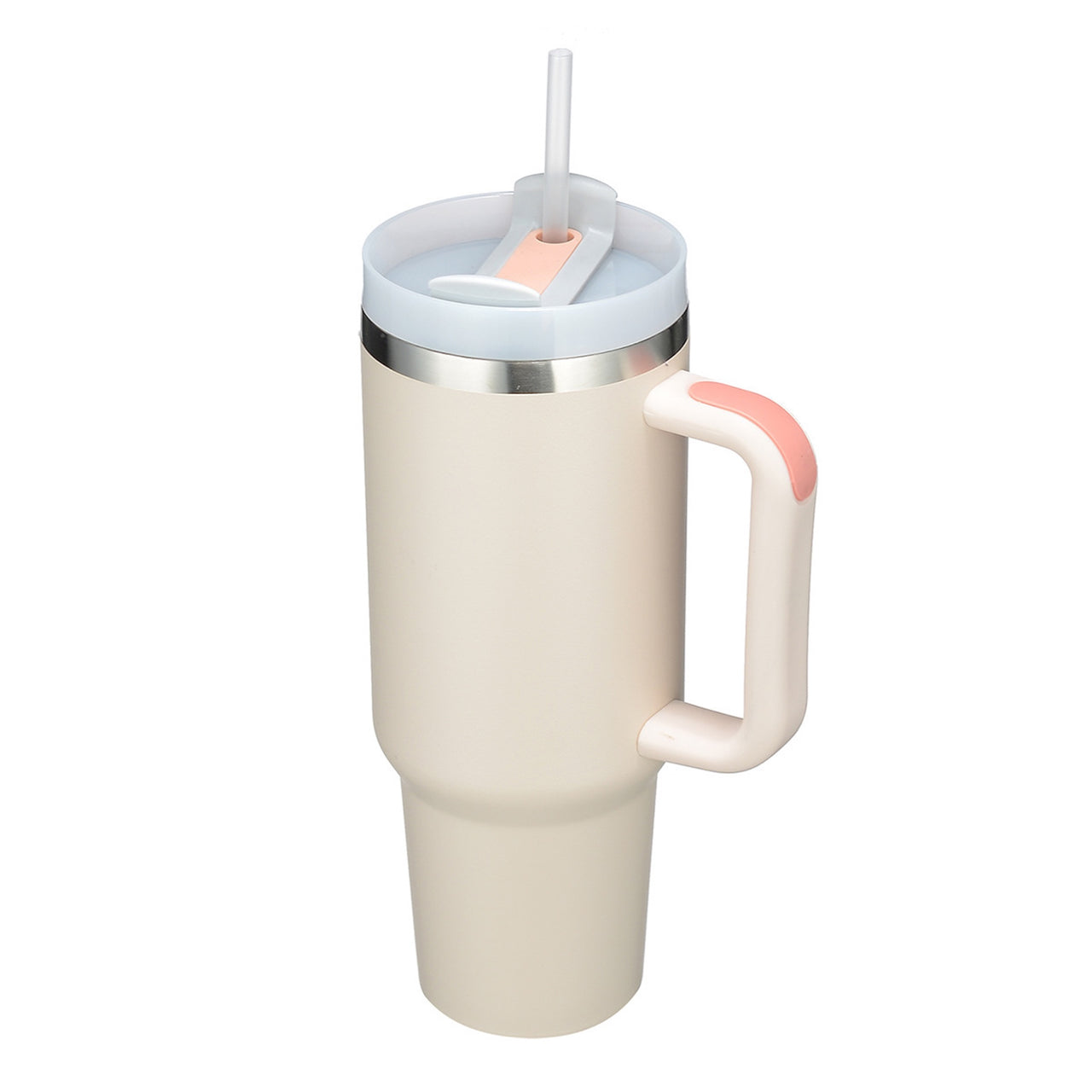 MegaGrip 40oz Tumbler – Insulated Stainless Steel Cup with Straw & Handle