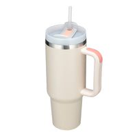 MegaGrip 40oz Tumbler – Insulated Stainless Steel Cup with Straw & Handle