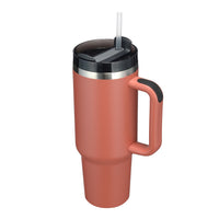 MegaGrip 40oz Tumbler – Insulated Stainless Steel Cup with Straw & Handle