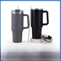 MegaGrip 40oz Tumbler – Insulated Stainless Steel Cup with Straw & Handle