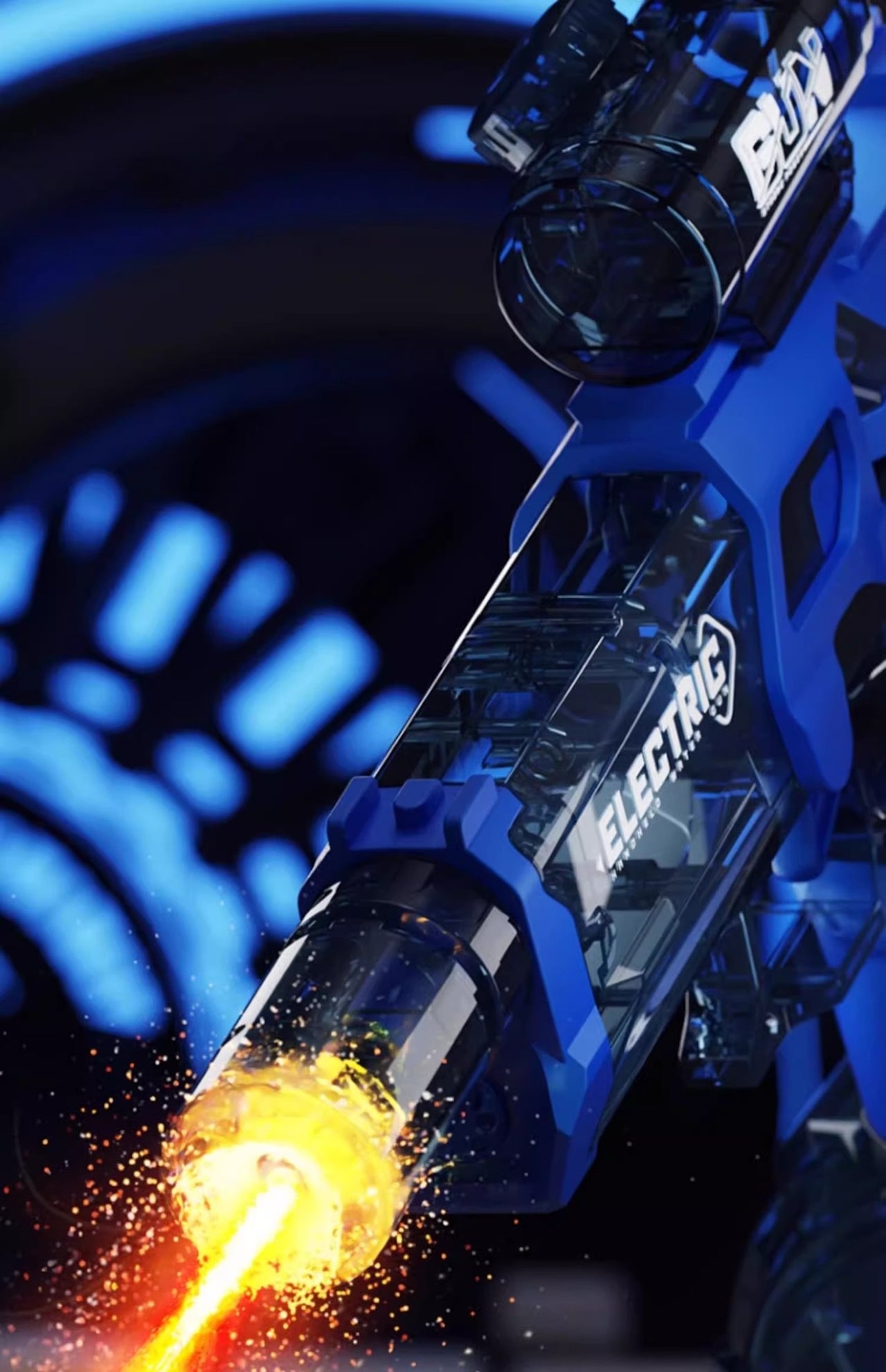 Electric Ice Dragon Water Blaster – Long-Range Summer Toy Gun