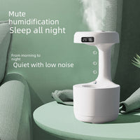 Anti-Gravity Water Humidifier – LED Smart Mist Maker for Home
