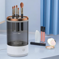 USB Auto Makeup Brush Cleaner – 2-in-1 Wash & Dry
