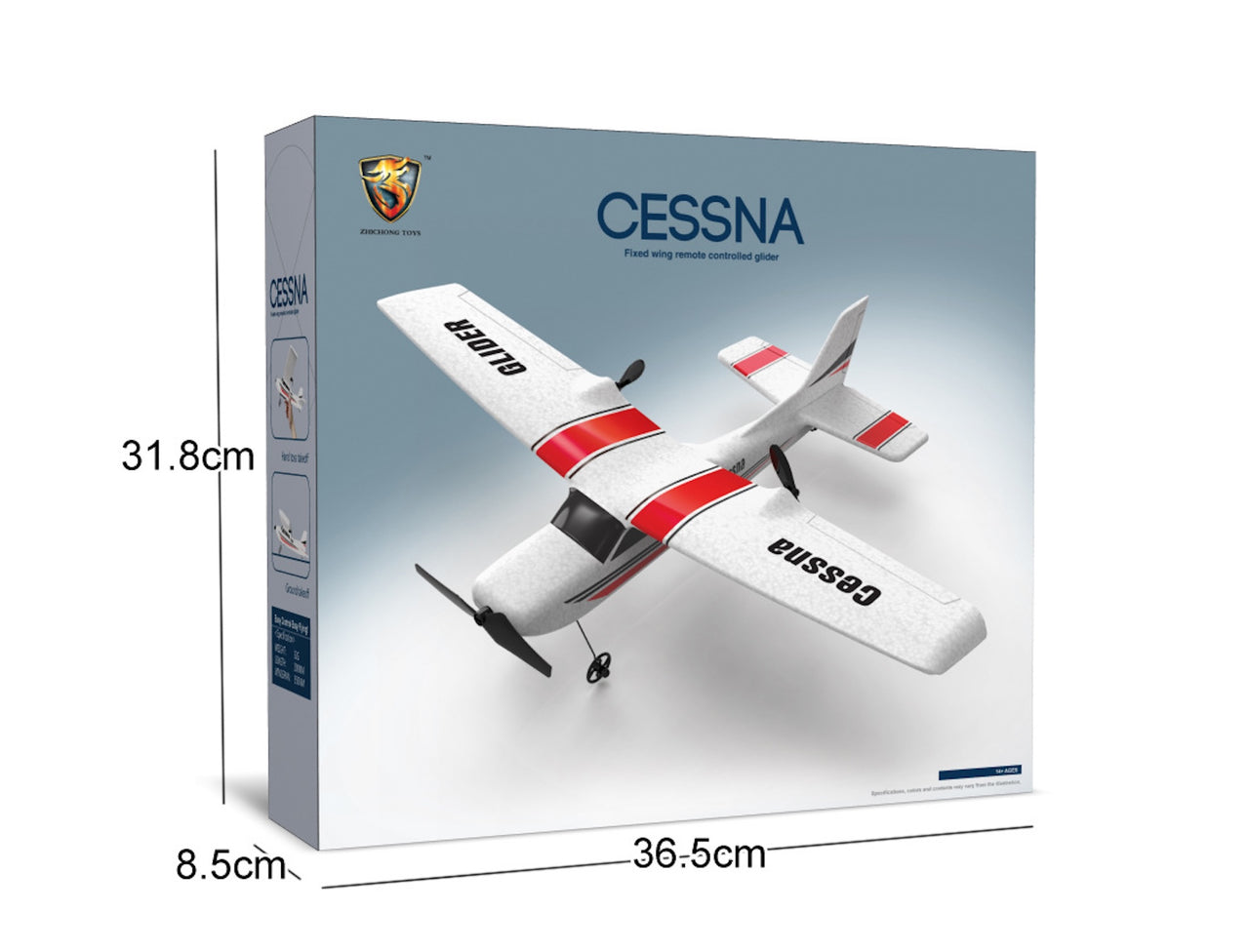 Remote Control Cessna Glider Plane – Easy Fly EPP Aircraft
