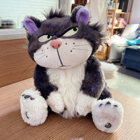 Grumpy Lucifer Cat Plush – Funny Soft Toy Pillow