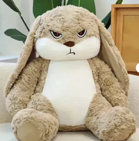 Grumpy DiuDiu Bunny Plush Pillow Toy