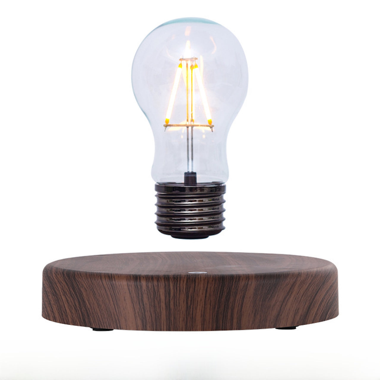 Levitating Edison LED Desk Lamp – Magnetic Floating Bulb