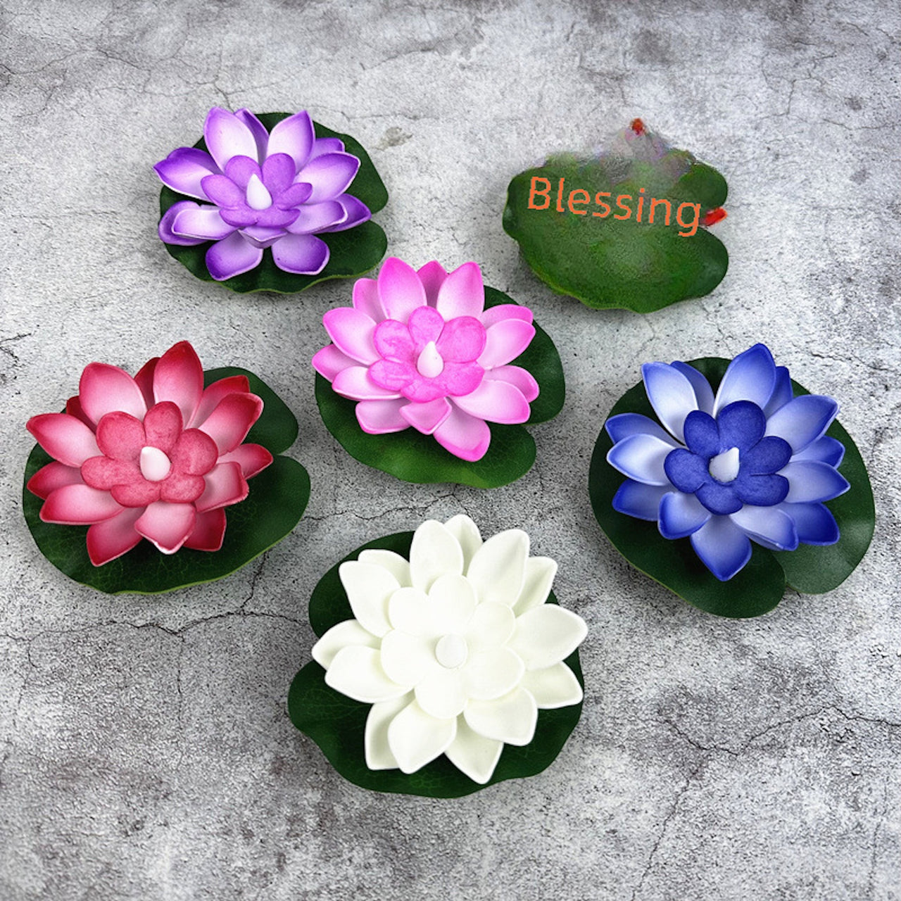 Floating LED Lotus Pool Lights – Water-Sensing & 100 % Waterproof Night Decor