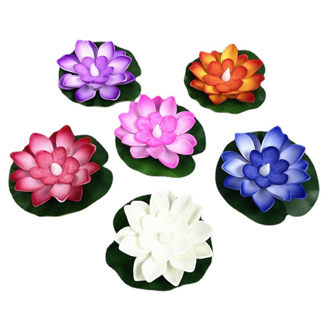 Floating LED Lotus Pool Lights – Water-Sensing & 100 % Waterproof Night Decor