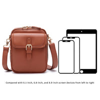Slim-Fit Crossbody Messenger – Hands-Free Phone & Wallet Organizer
