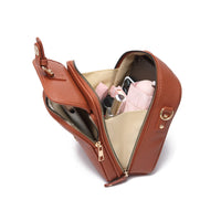 Slim-Fit Crossbody Messenger – Hands-Free Phone & Wallet Organizer
