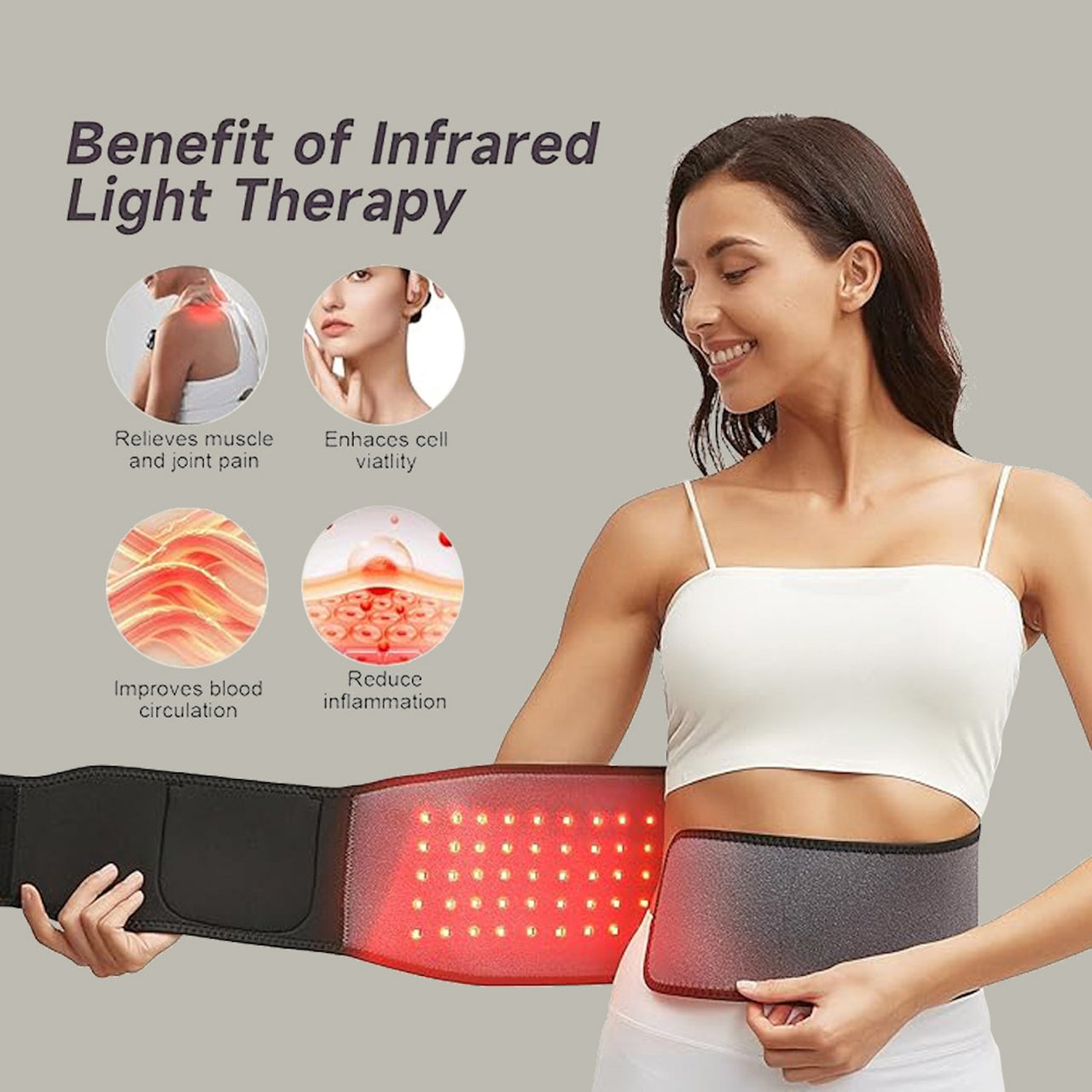 Infrared Light Belt for Relaxation & Daily Comfort