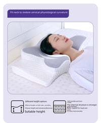 Butterfly Memory Foam Pillow – Ergonomic Comfort for All Sleepers