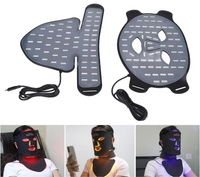 LED Red Silicone Face Rejuvenation Mask – 7-Color Spectrum Skin Therapy